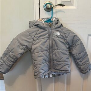 The North Face Kids' Gray Hooded Jacket